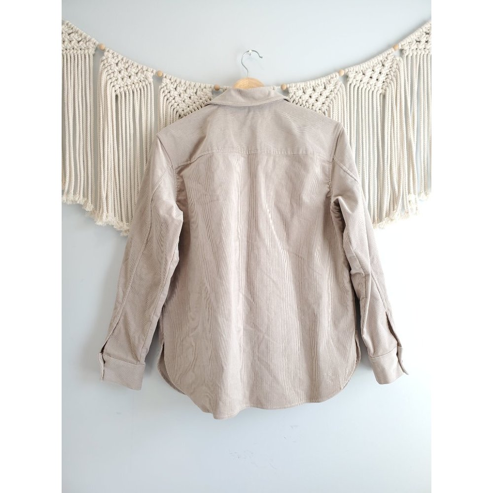 Banana Republic Corduroy Button Up Oversized Shacket XS - Picture 4 of 6
